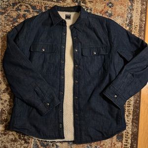 Todd Snyder Sherpa Lined Denim Jacket